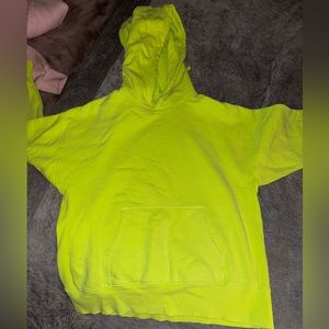 Aritzia, Lime green hoodie, Size 1, fits like a small